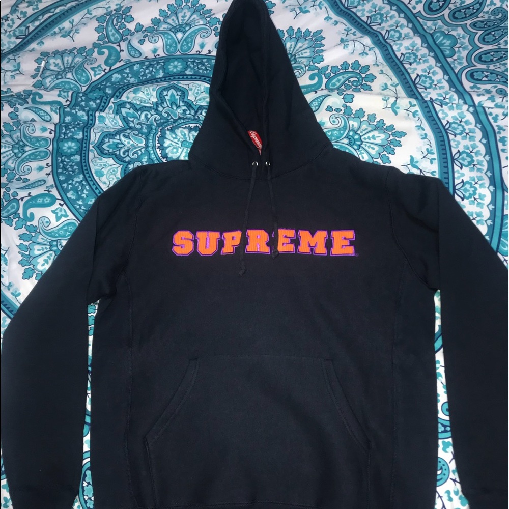 Supreme Hooded Sweatshirt Cord Collegiate